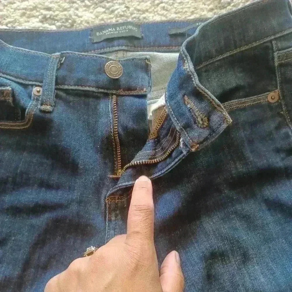 Banana Republic Womens Dark wash size 26 Jeans - Picture 5 of 11